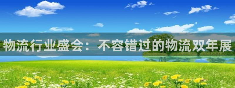 28圈官网平台：物流行业盛会：不容错