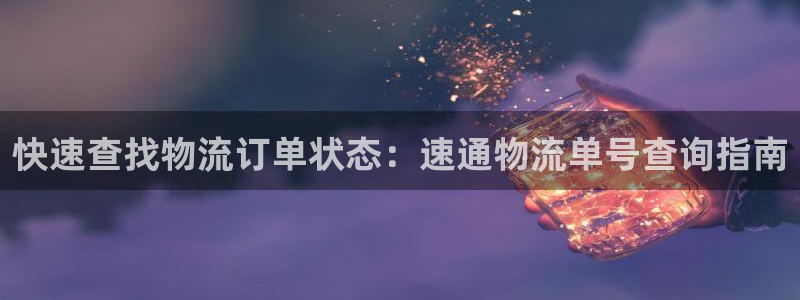 28圈注册网站：快速查找物流订单状态