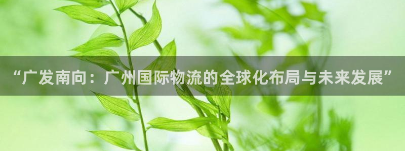 28圈软件是什么：“广发南向：广州国