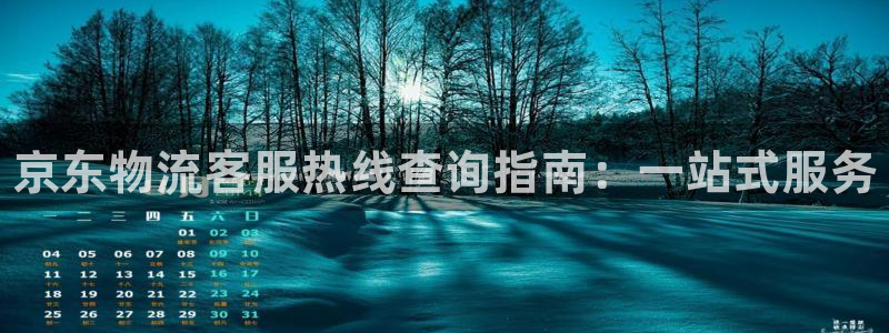 28圈登录网：京东物流客服热线查询指